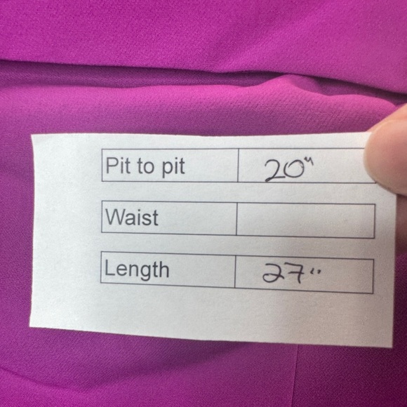 Dynamite Michelle Mini Strapless Dress Magenta - Picture 11 of 11
